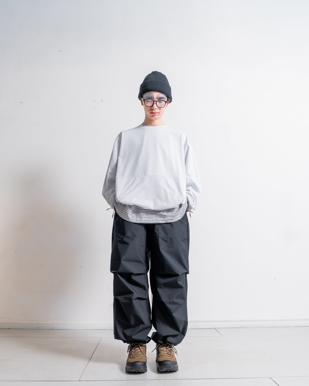 +phenix DRAWSTRING LONG SLEEVE TEE