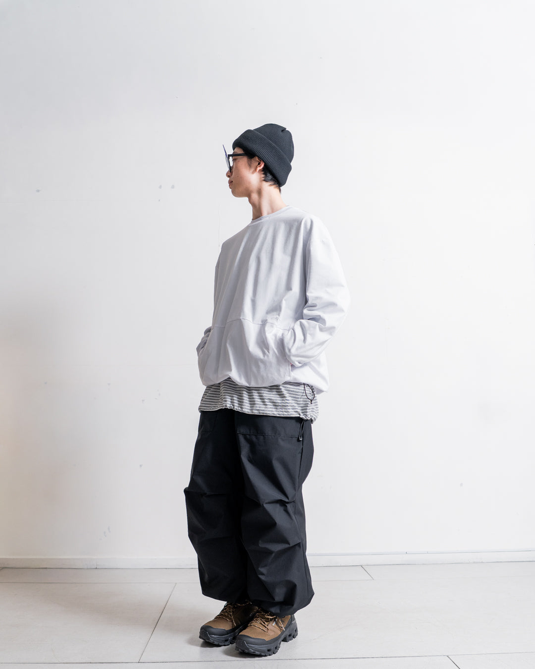 +phenix DRAWSTRING LONG SLEEVE TEE