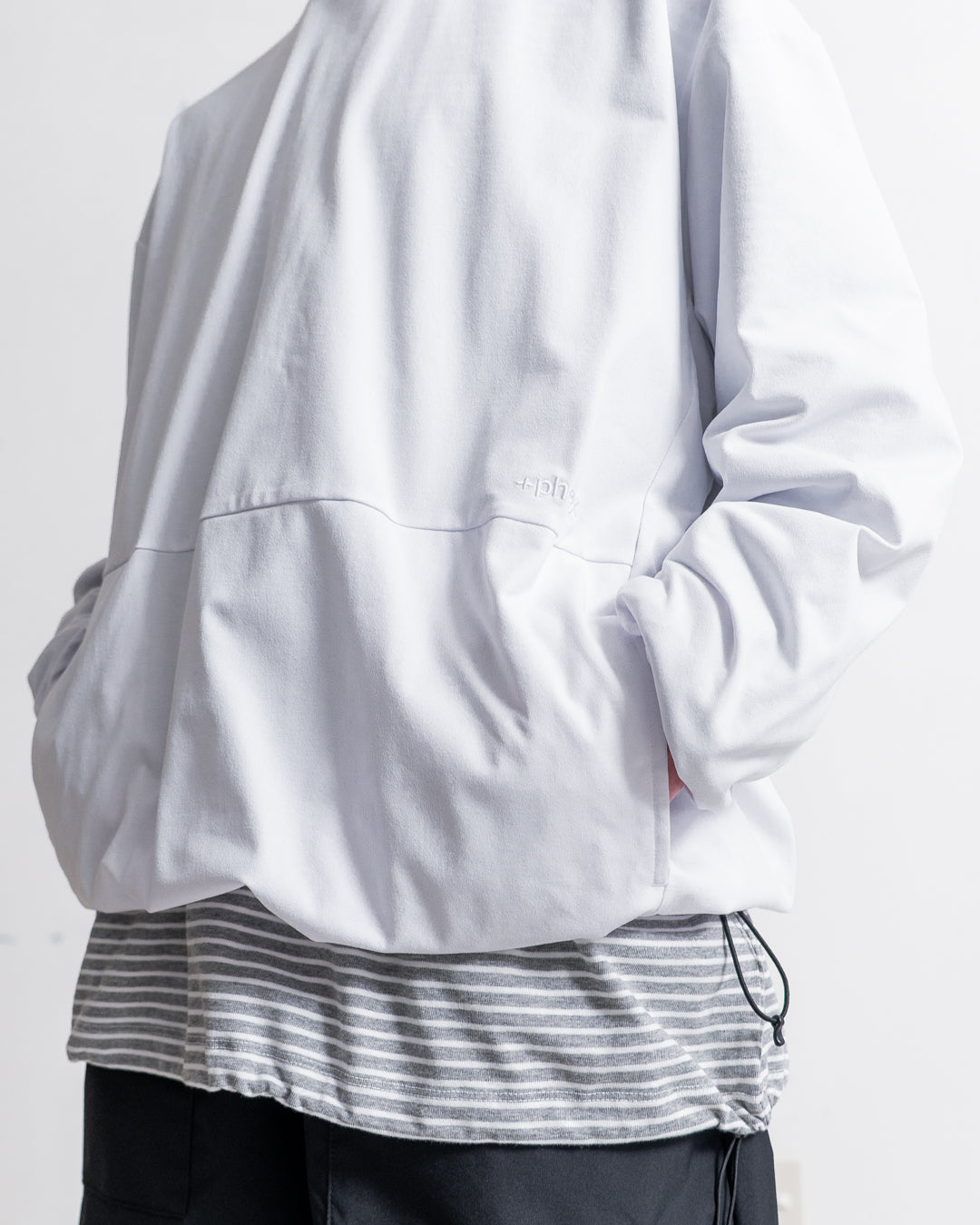 +phenix DRAWSTRING LONG SLEEVE TEE
