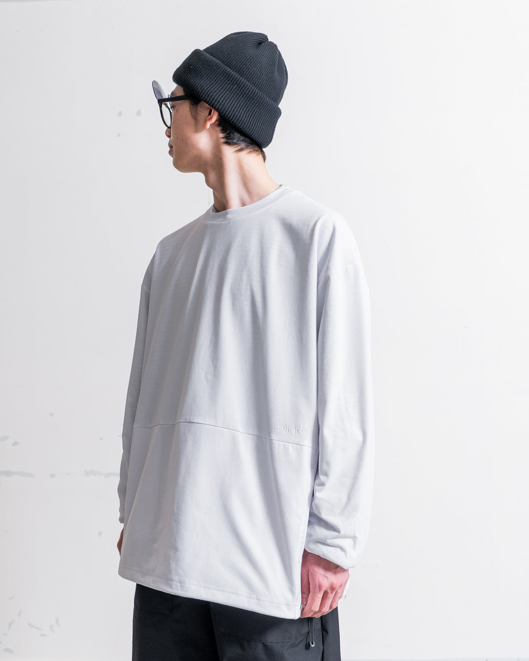 +phenix DRAWSTRING LONG SLEEVE TEE
