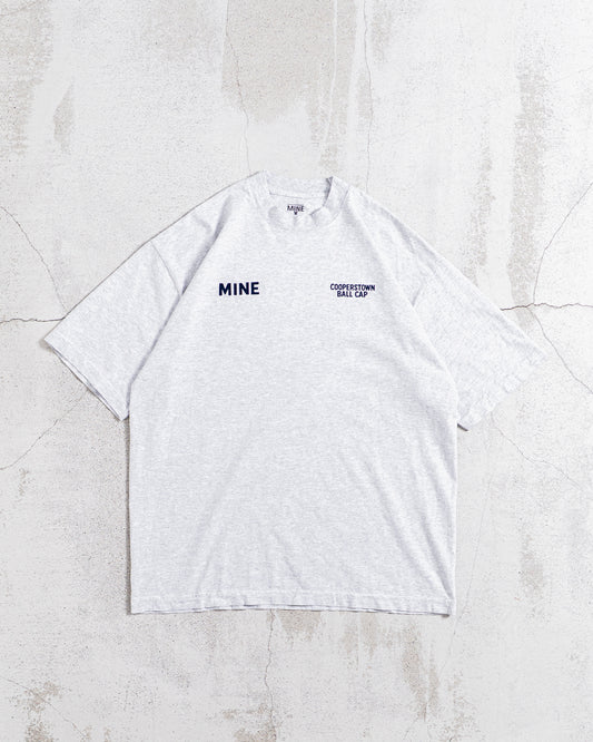 【collabolation】MINE x COOPERS TOWN BALL CAP Flock Print Tee