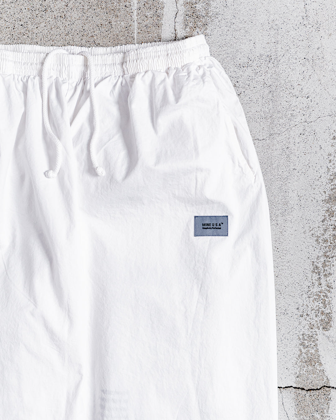 MINE Cotton Wide Side Seamless Pants