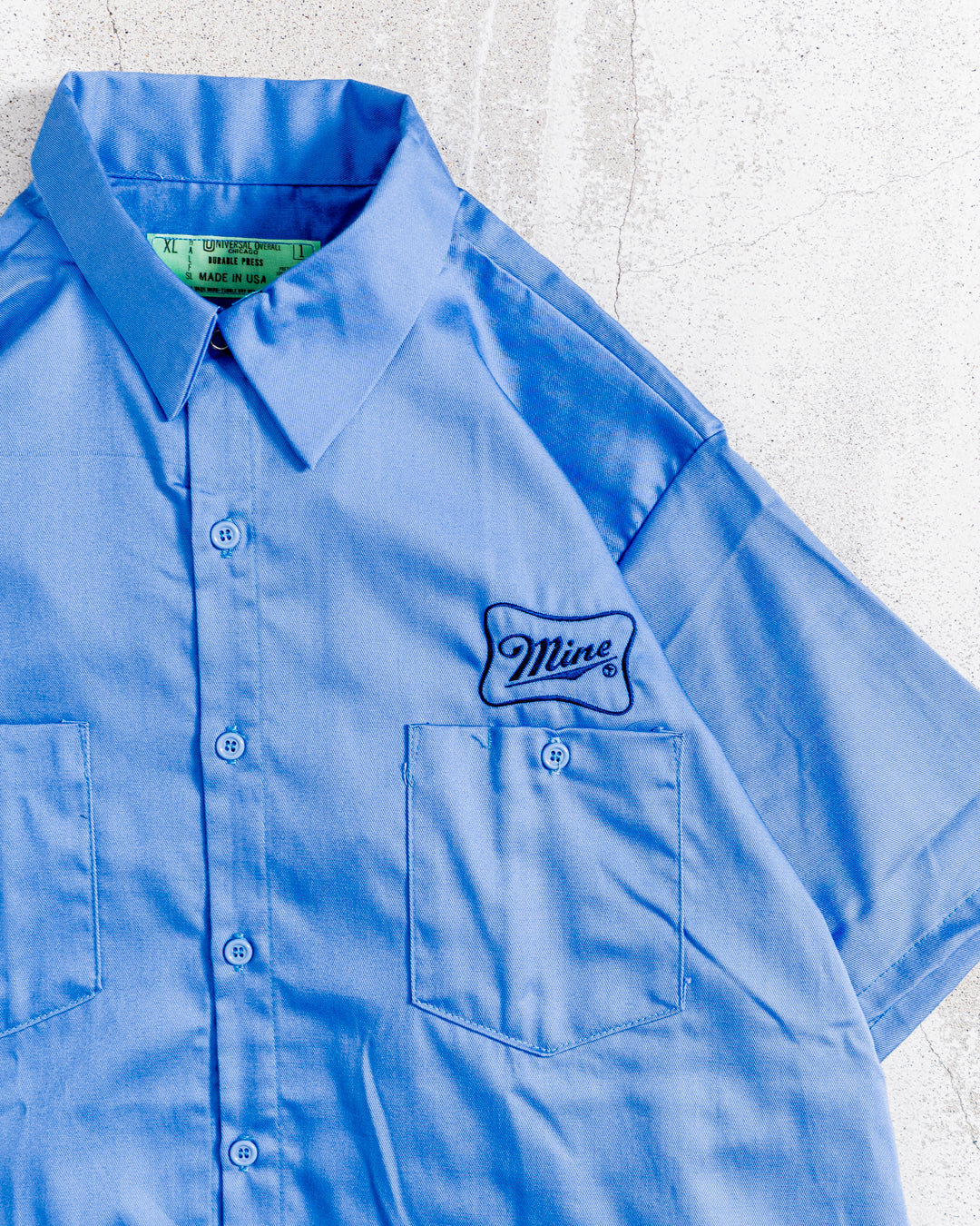 MINE Dead Stock S/S Work Shirts CTN