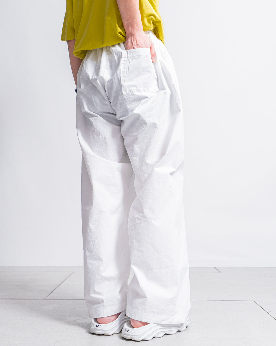 MINE Cotton Wide Side Seamless Pants