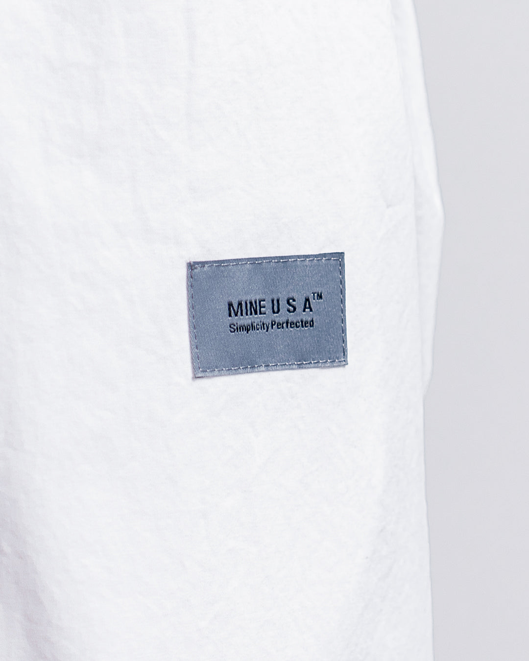 MINE Cotton Wide Side Seamless Pants