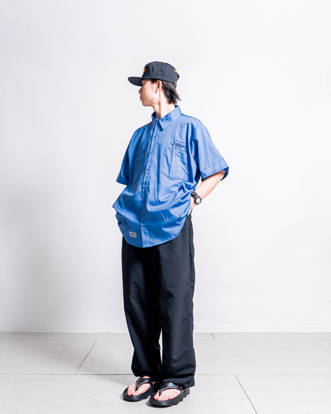 MINE Dead Stock S/S Work Shirts CTN