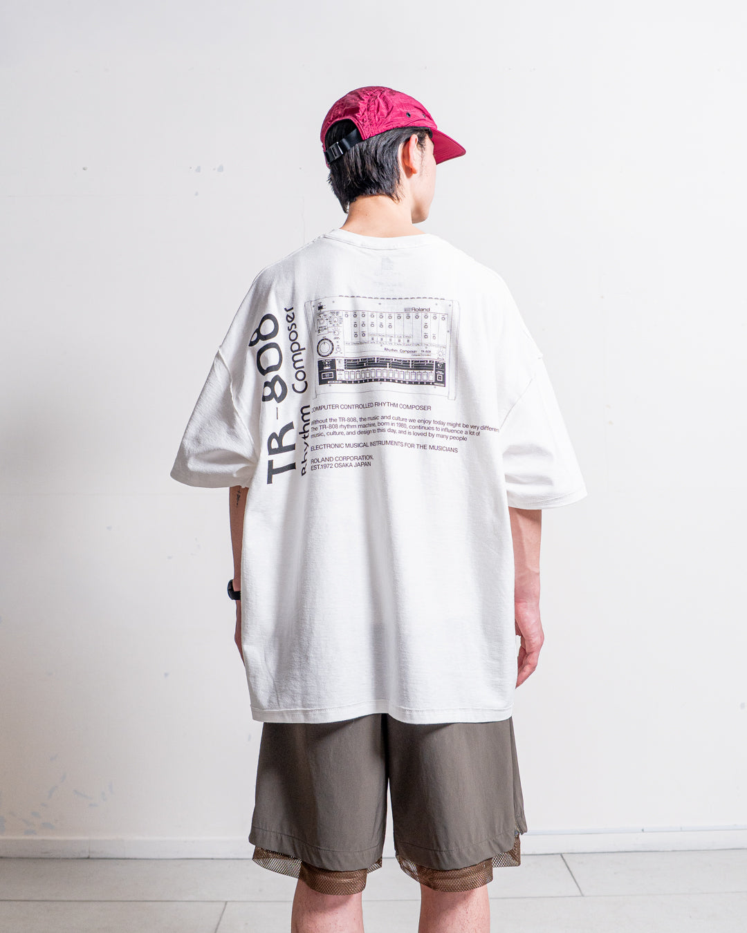 【collabolation】ISNESS MUSIC × ROLAND TR-808 T-SHIRTS