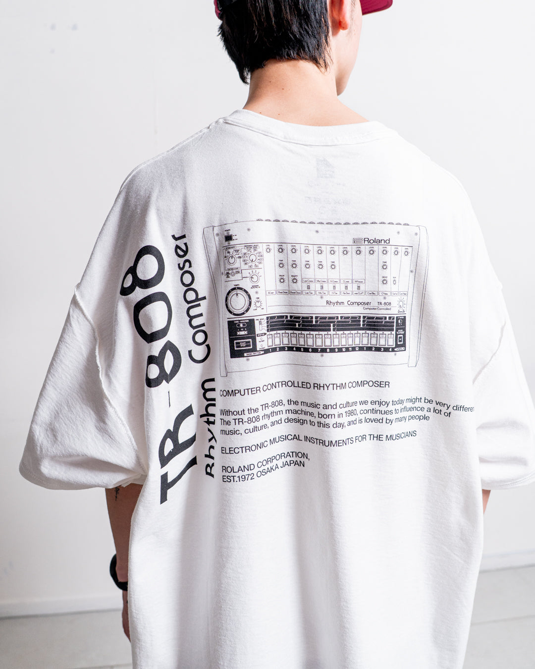 【collabolation】ISNESS MUSIC × ROLAND TR-808 T-SHIRTS