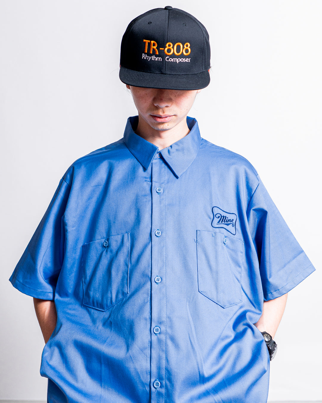 MINE Dead Stock S/S Work Shirts CTN