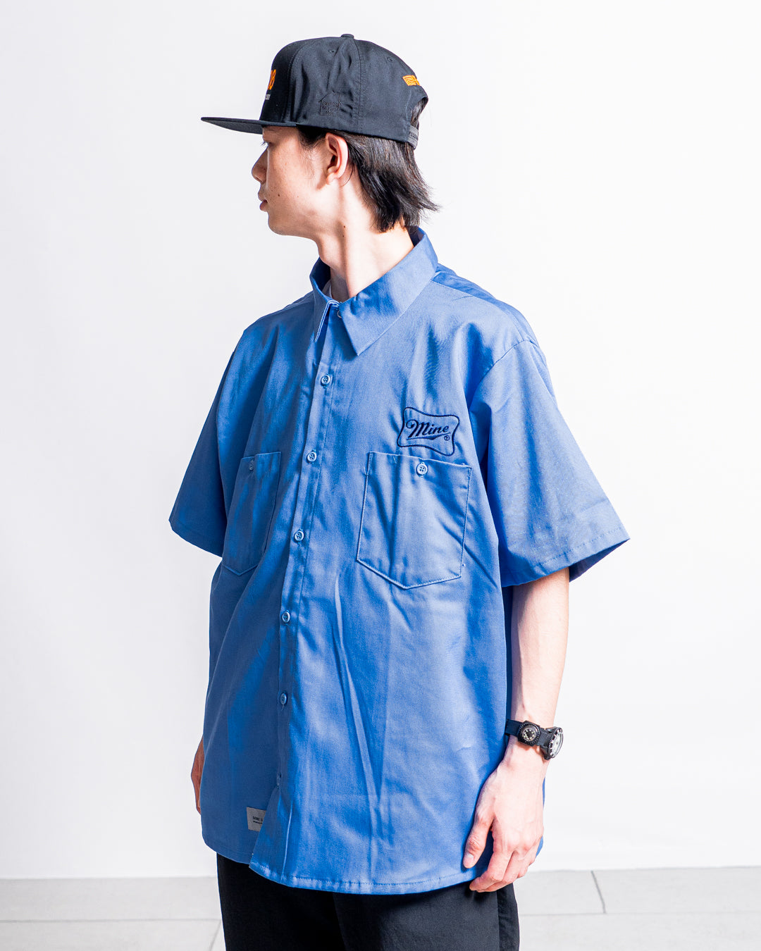 MINE Dead Stock S/S Work Shirts CTN