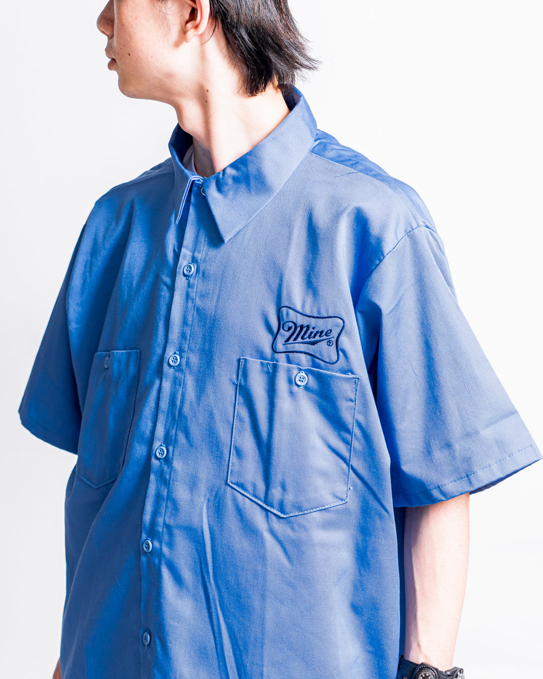 MINE Dead Stock S/S Work Shirts CTN