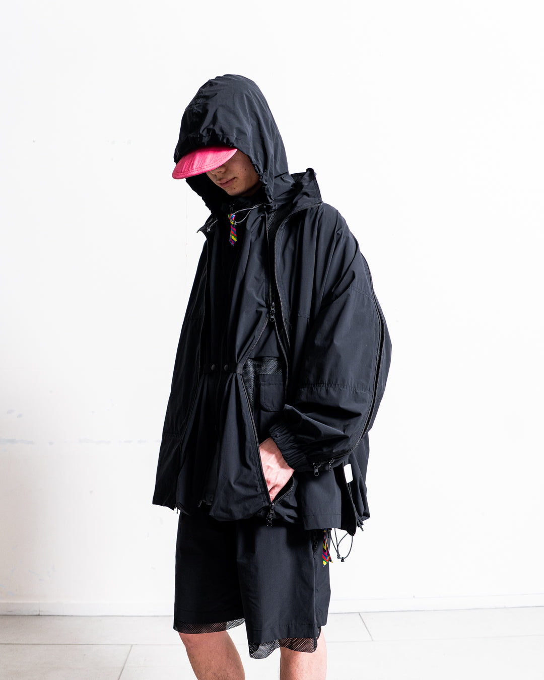 is-ness Technical Ventilation Coat