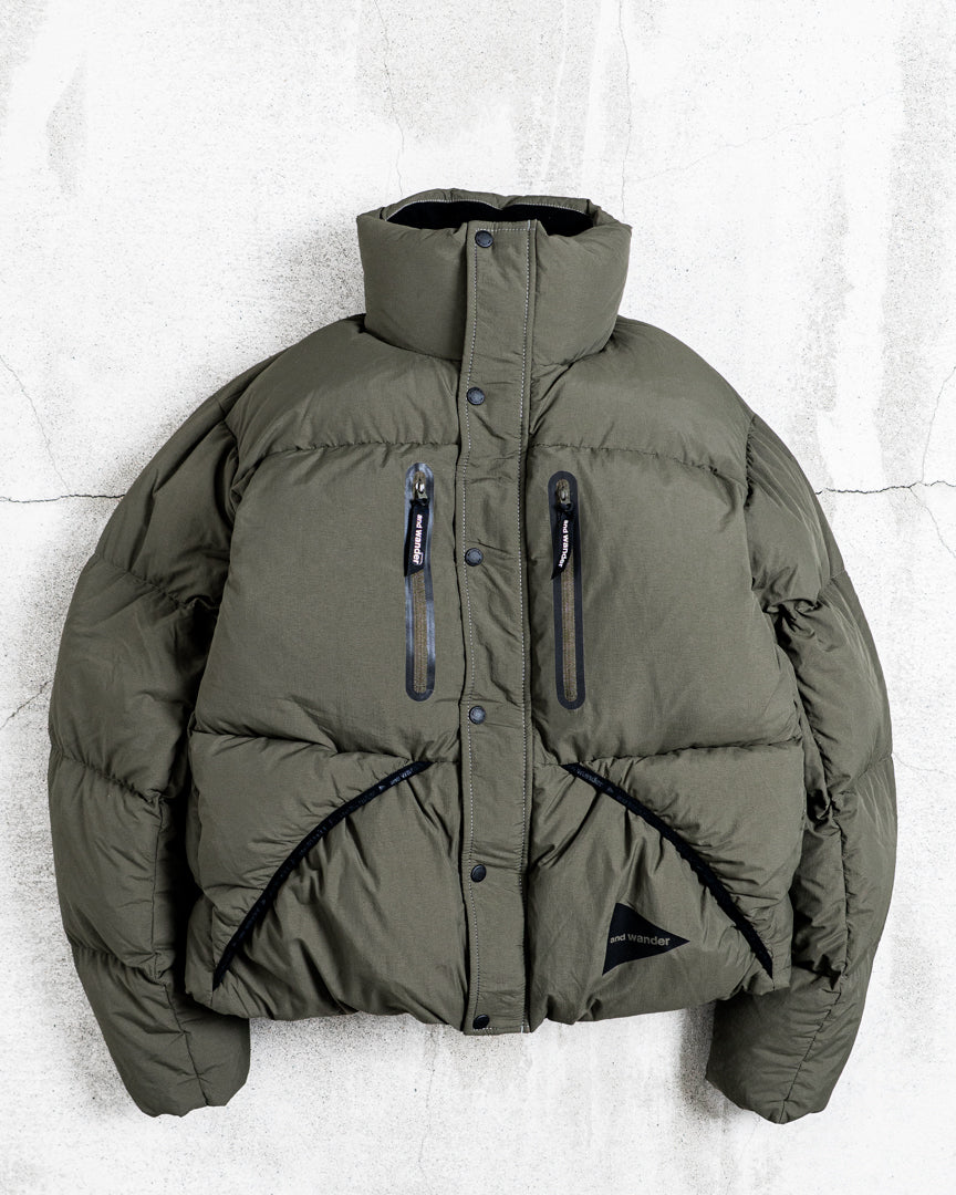 and wander puffer down jacket