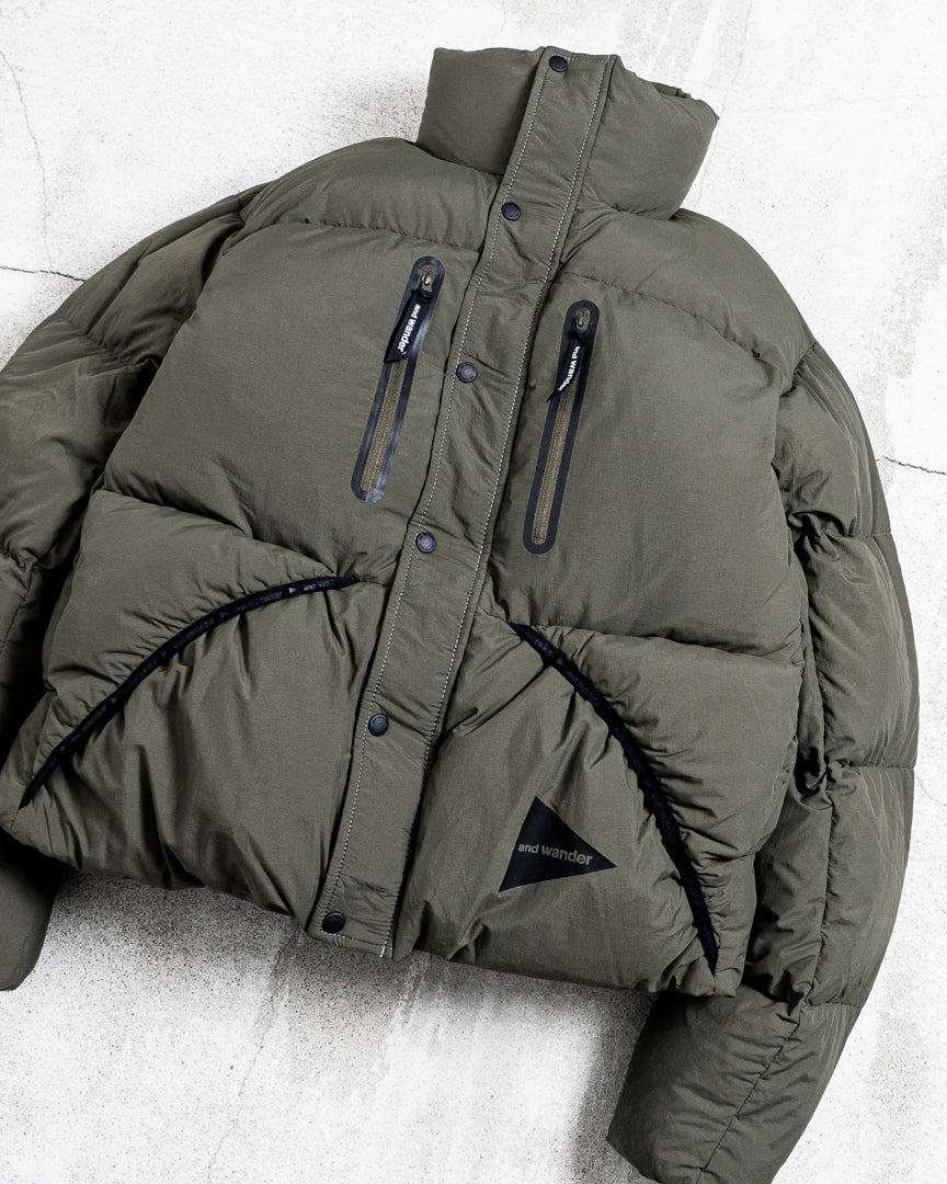 and wander puffer down jacket