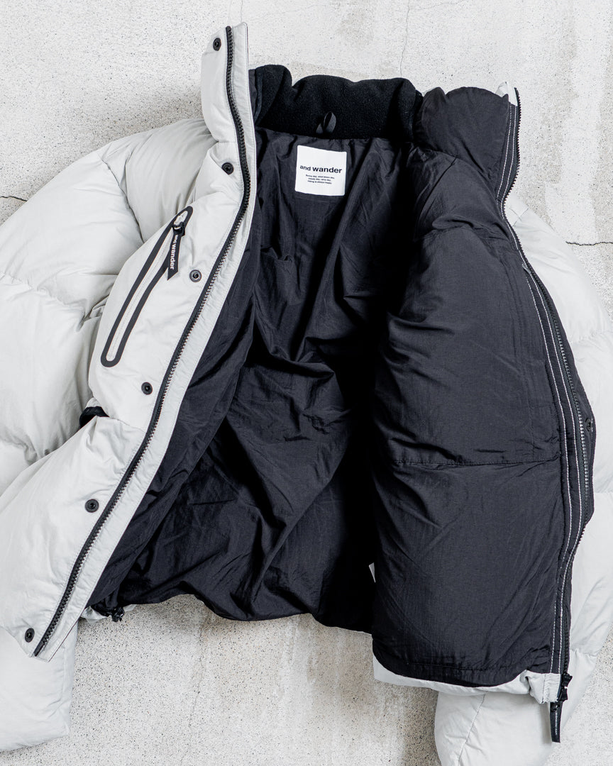 and wander puffer down jacket