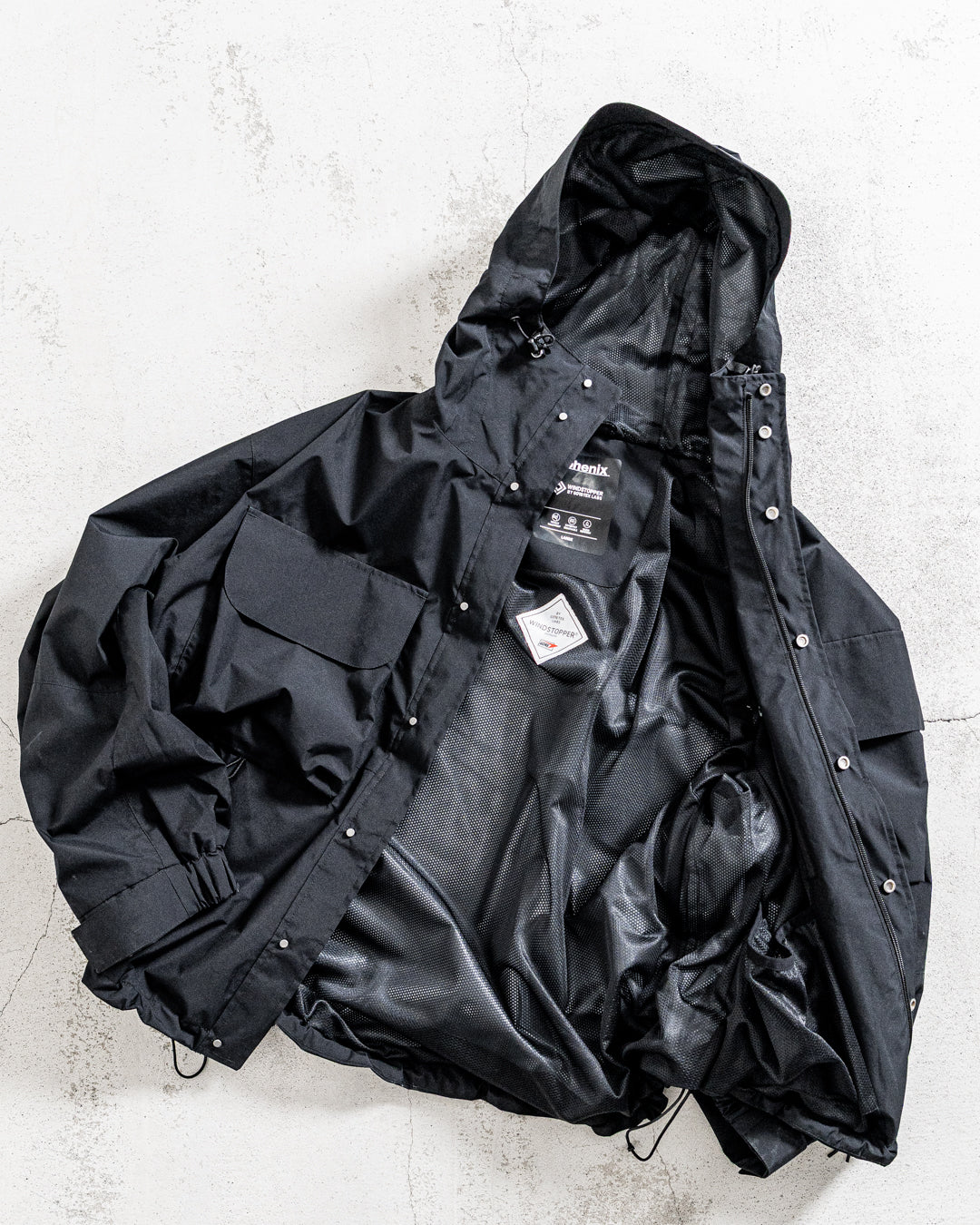 +phenix GORE-TEX WINDSTOPPER® HOODED JACKET