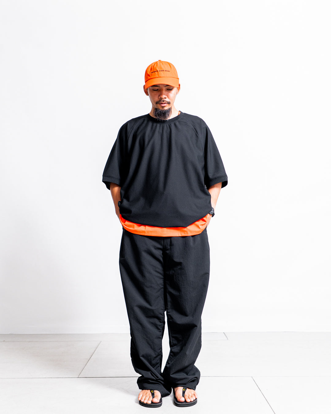 FAKIE STANCE Waffle Mesh Tee
