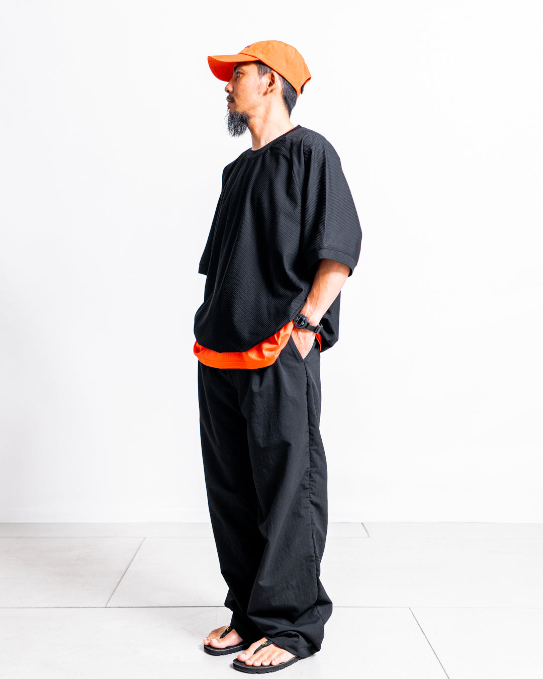 FAKIE STANCE Waffle Mesh Tee