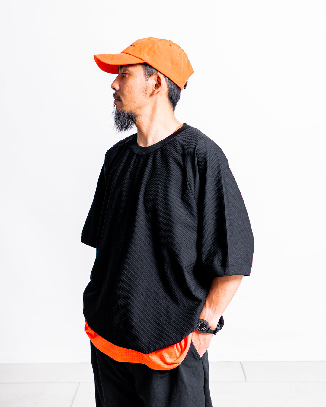 FAKIE STANCE Waffle Mesh Tee