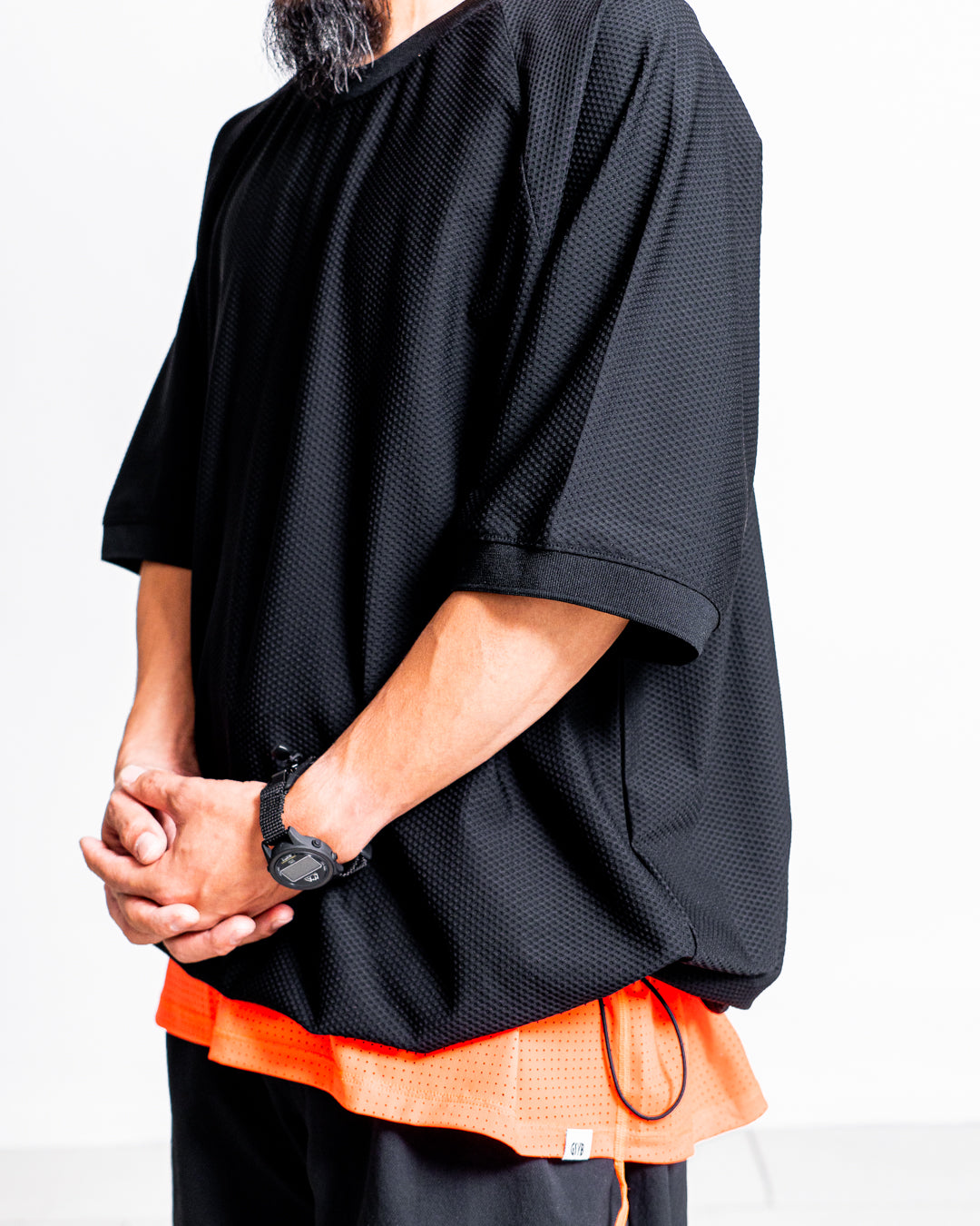 FAKIE STANCE Waffle Mesh Tee