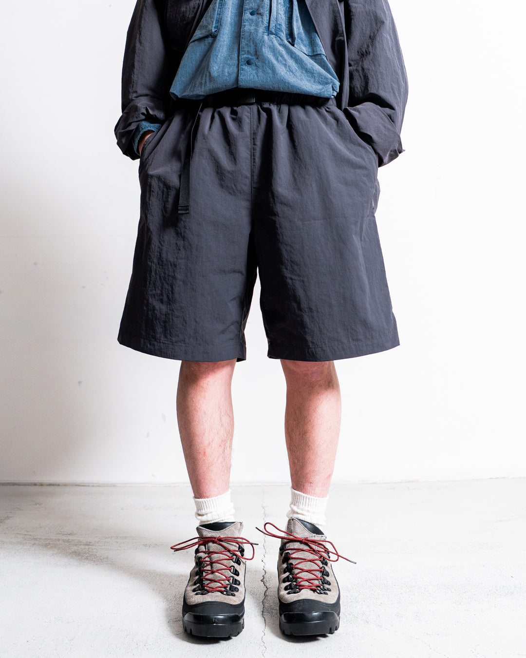 snow peak Nylon Washer Shorts