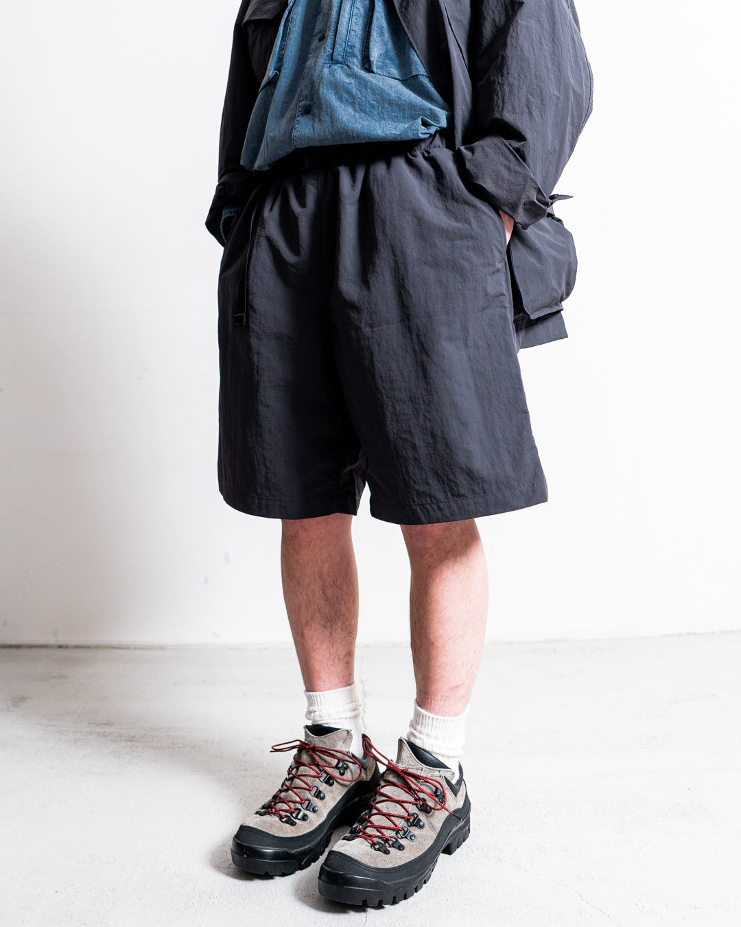 snow peak Nylon Washer Shorts