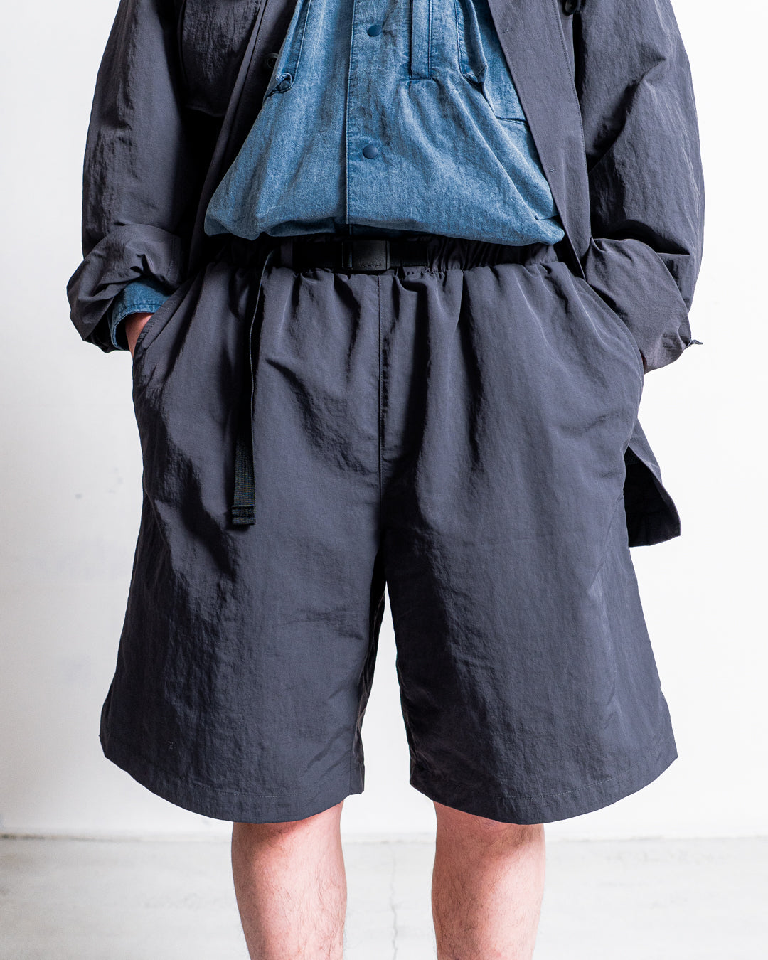 snow peak Nylon Washer Shorts