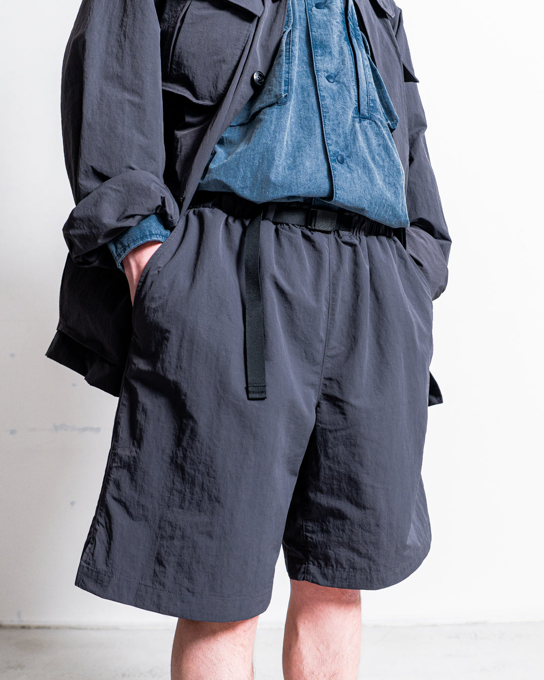 snow peak Nylon Washer Shorts