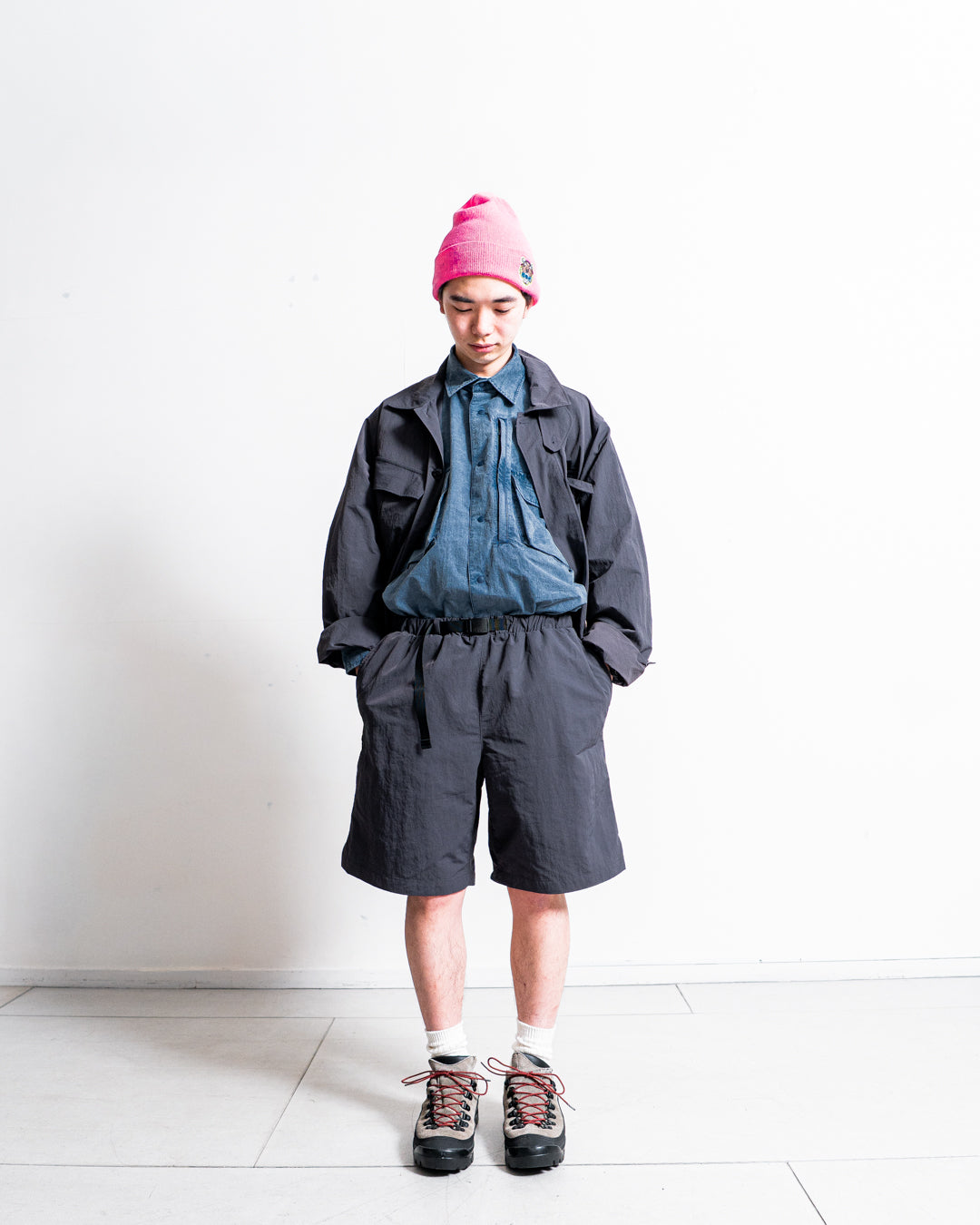 snow peak Nylon Washer Shorts