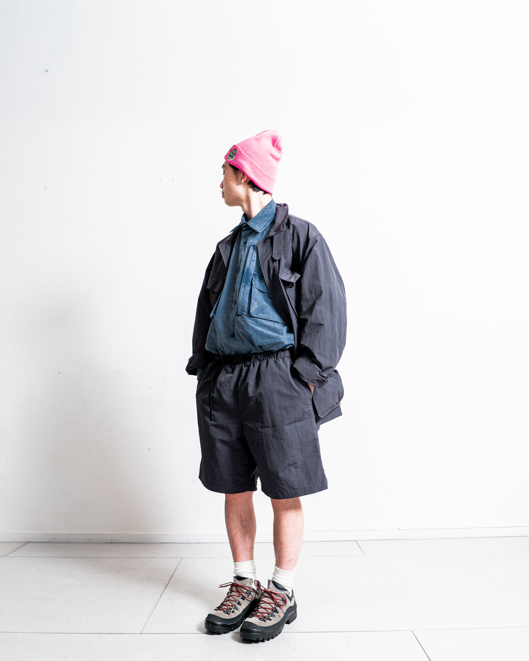 snow peak Nylon Washer Shorts