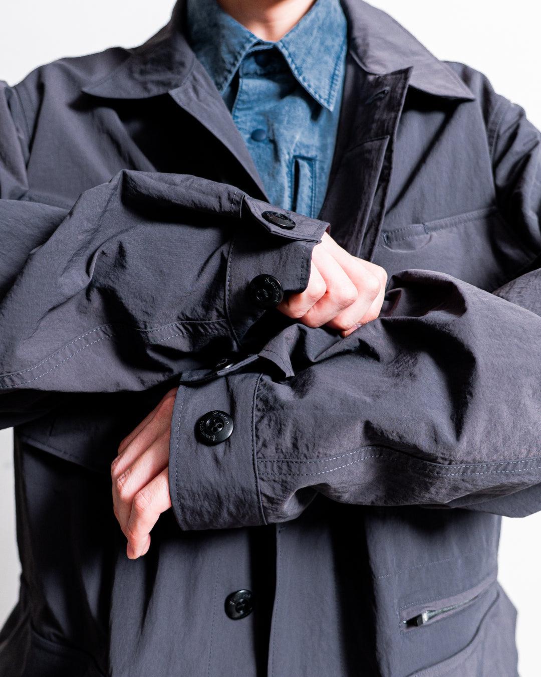 snow peak Nylon Washer Jacket