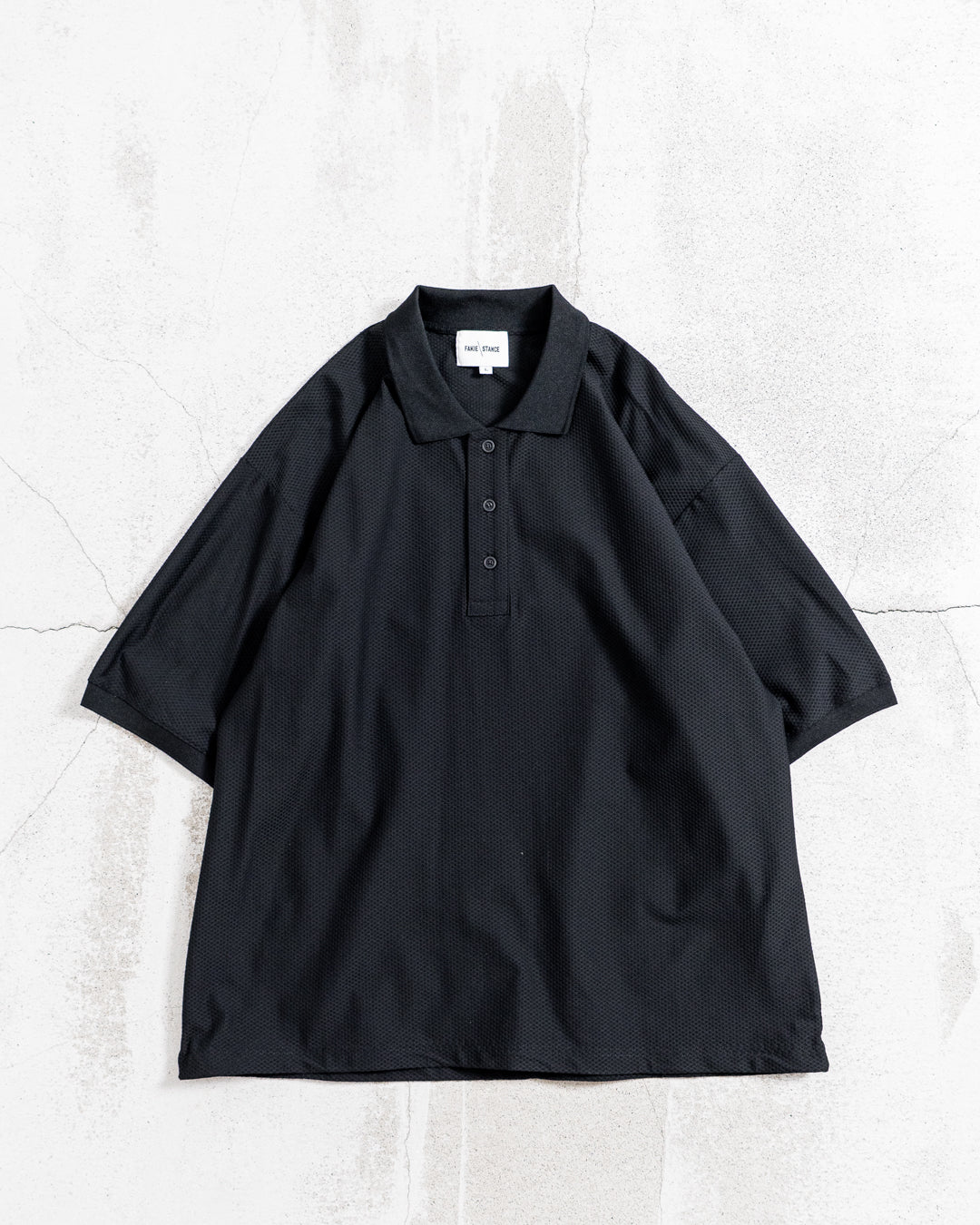FAKIE STANCE Waffle Mesh Polo