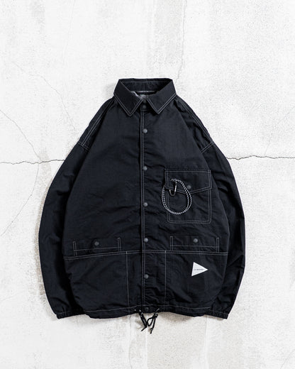 and wander crinkled nylon shrits jacket