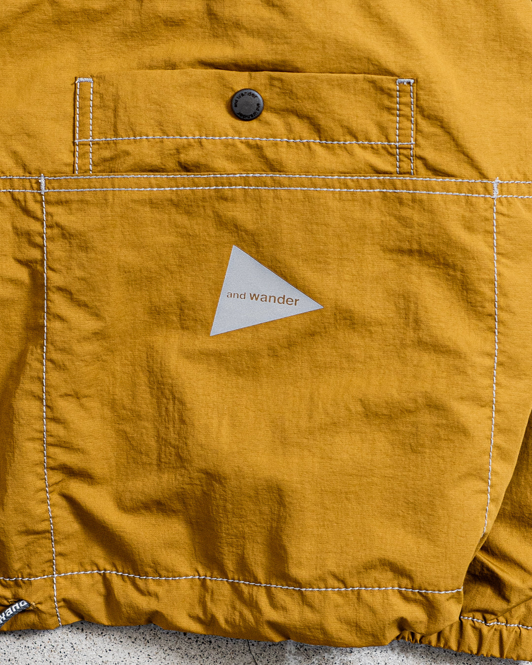 and wander crinkled nylon shrits jacket