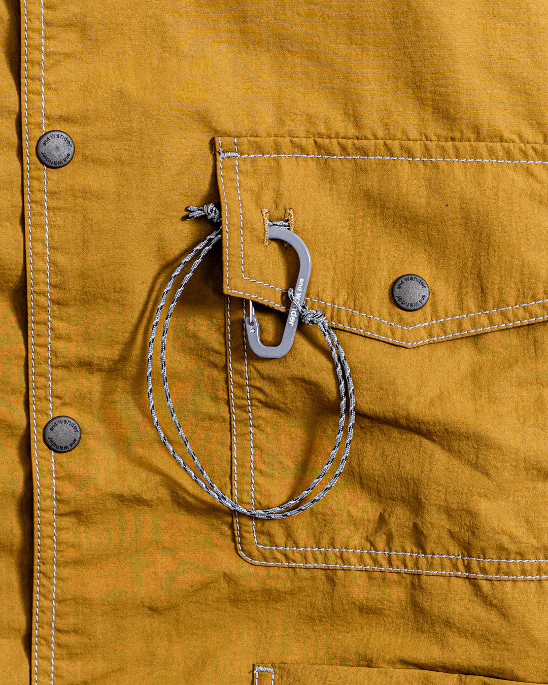 and wander crinkled nylon shrits jacket