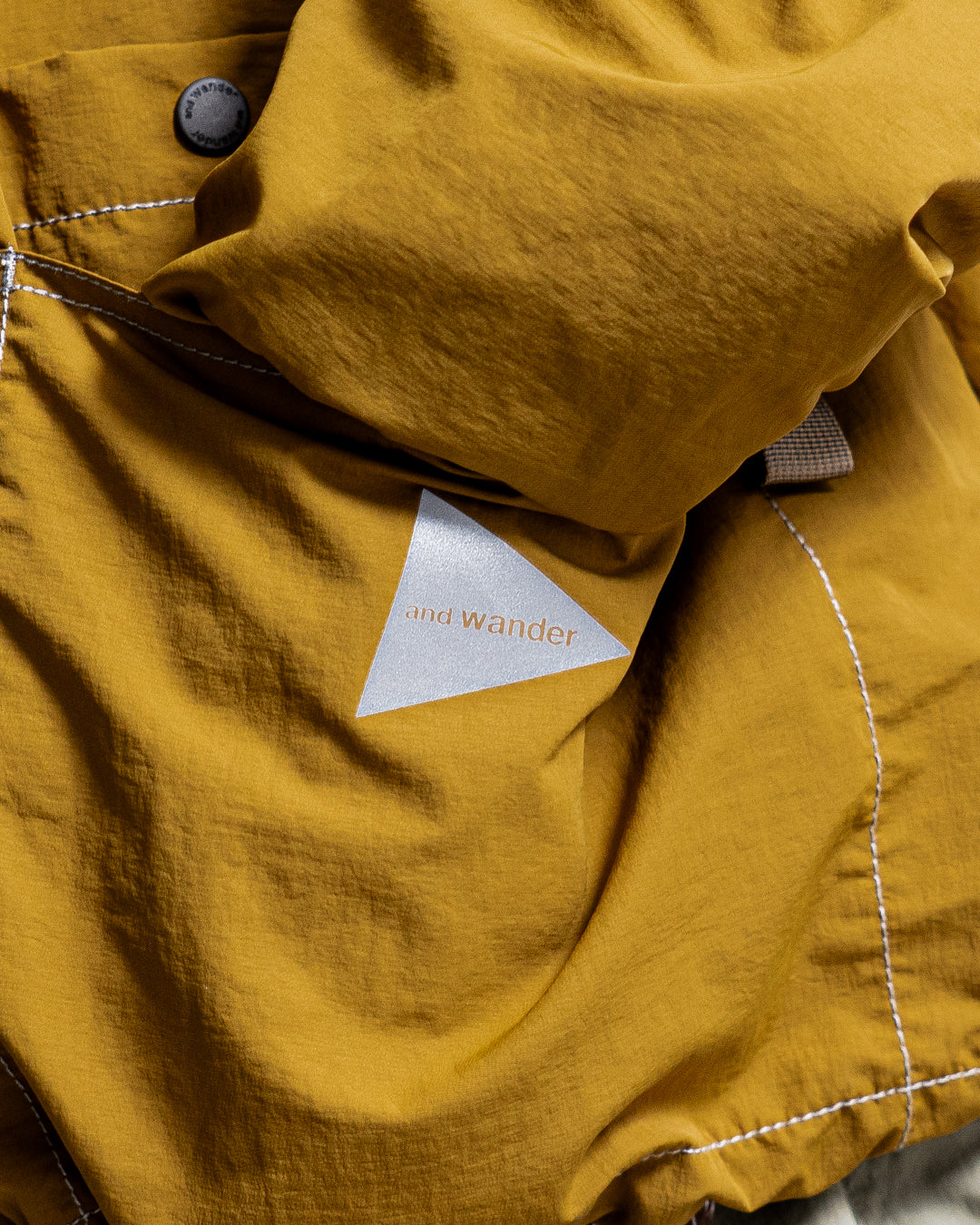 and wander crinkled nylon shrits jacket