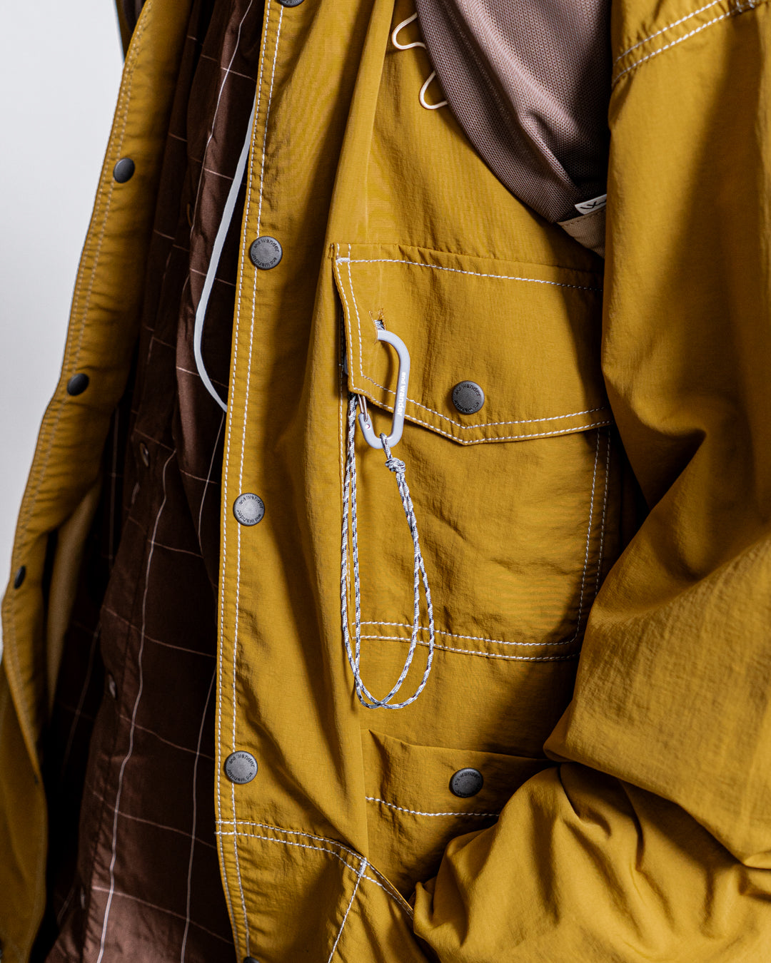 and wander crinkled nylon shrits jacket