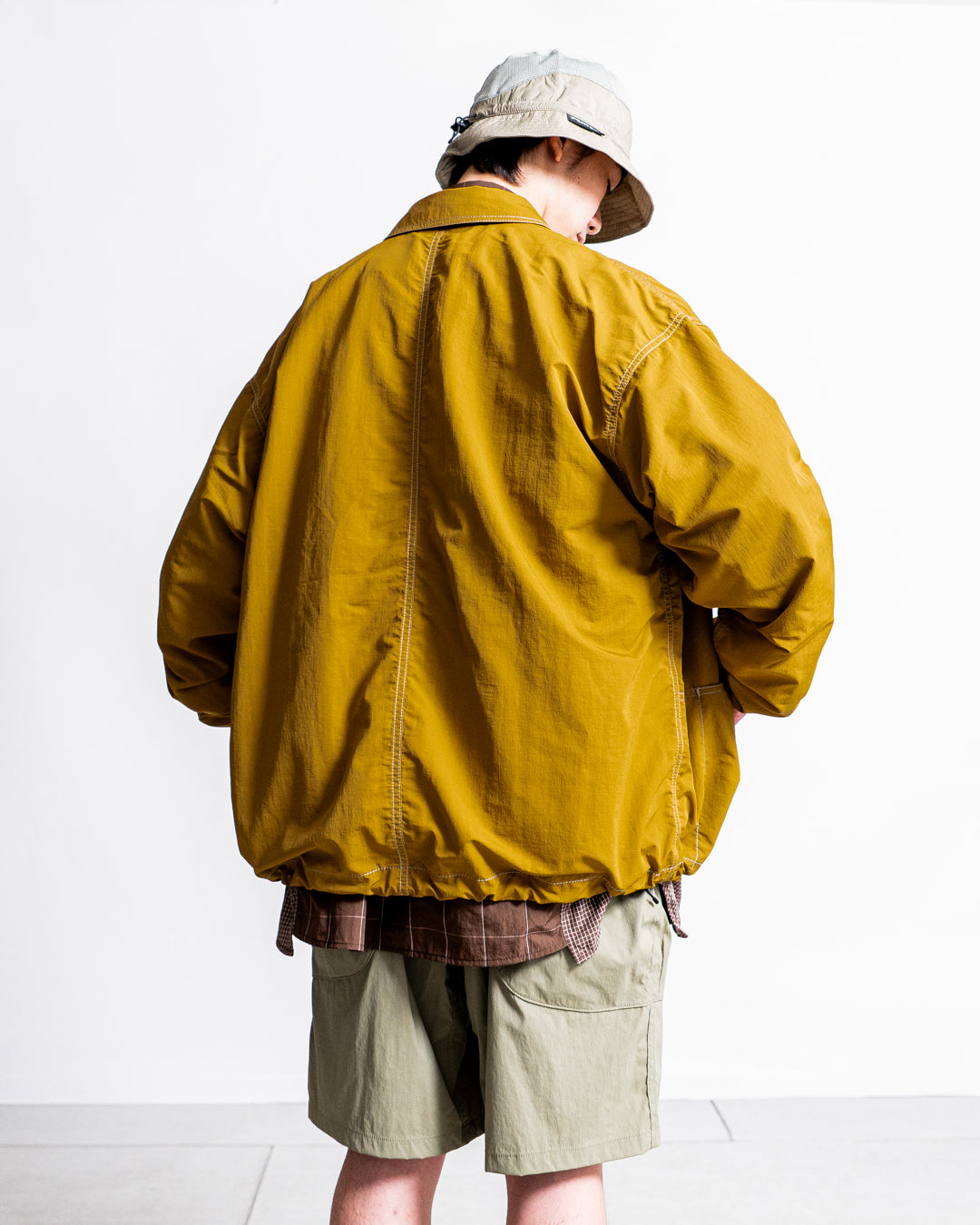 and wander crinkled nylon shrits jacket