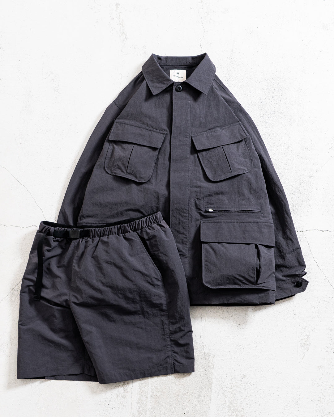 snow peak Nylon Washer Shorts