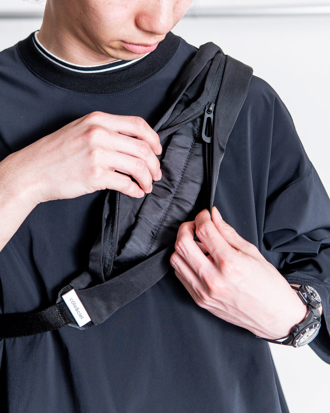 通販] cote&ciel (コートシエル) Adda Smooth Black 商品ページ – zentex
