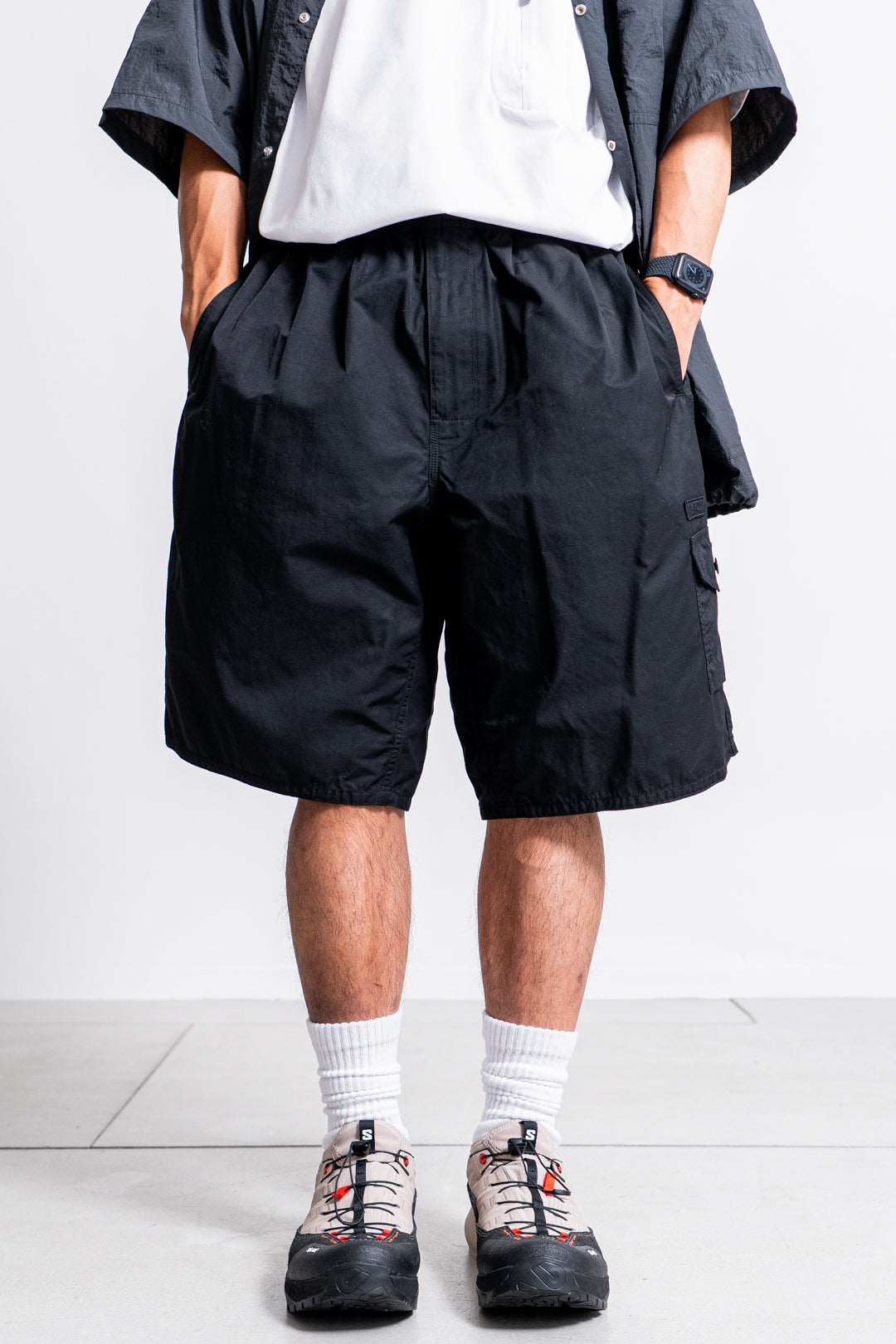 nanamica Nylon Twill Deck Shorts