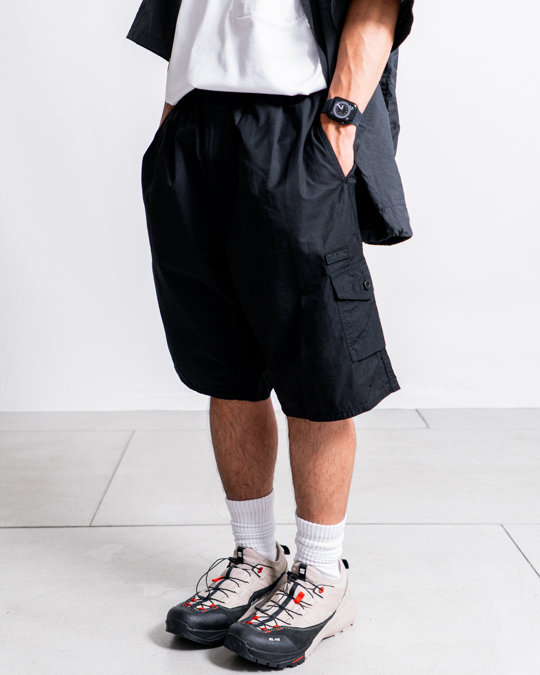 nanamica Nylon Twill Deck Shorts
