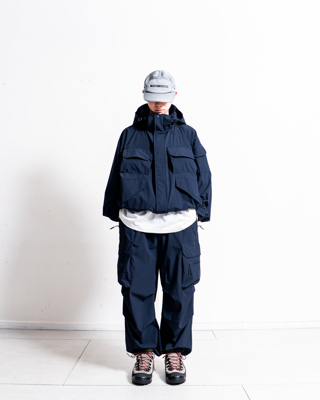 +phenix TECH WIDE CARGO PANTS