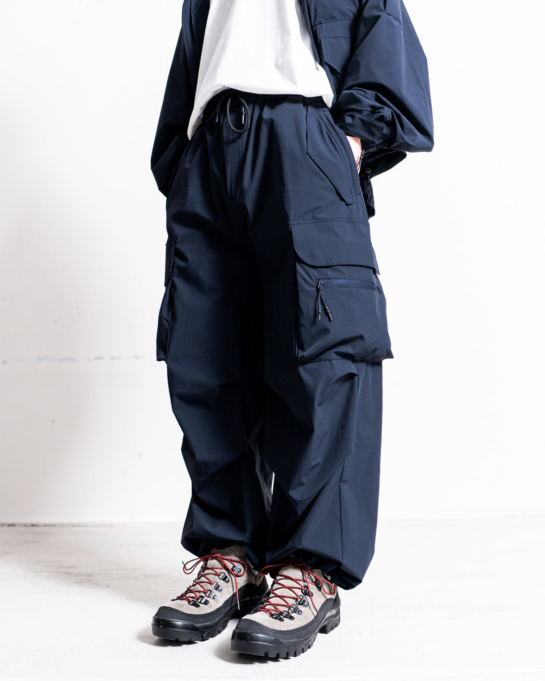 +phenix TECH WIDE CARGO PANTS