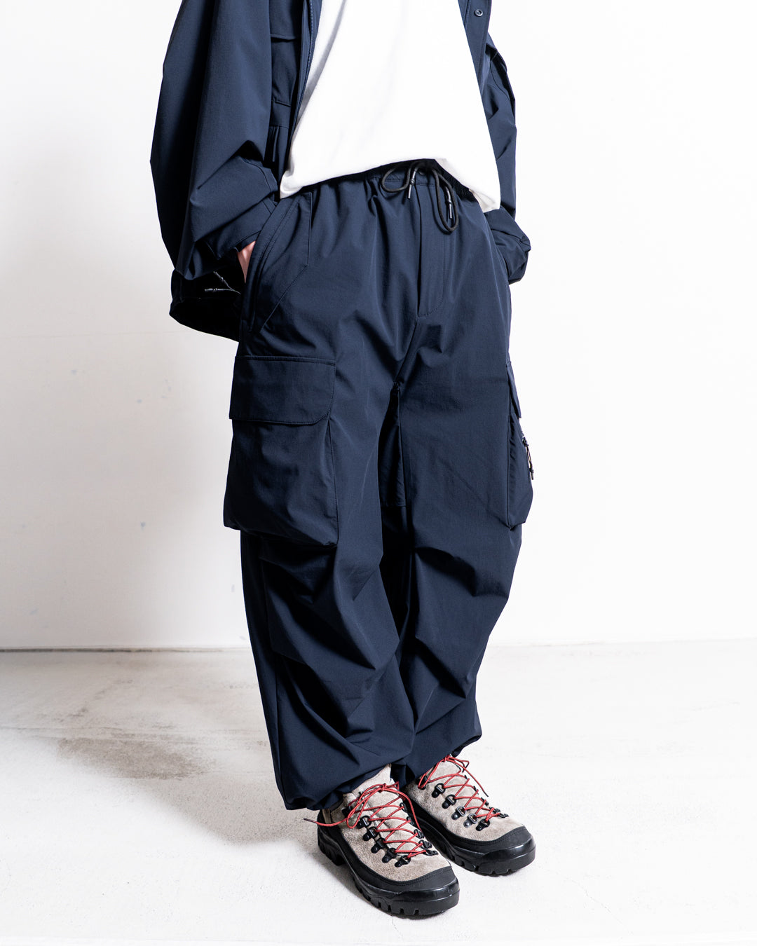 +phenix TECH WIDE CARGO PANTS