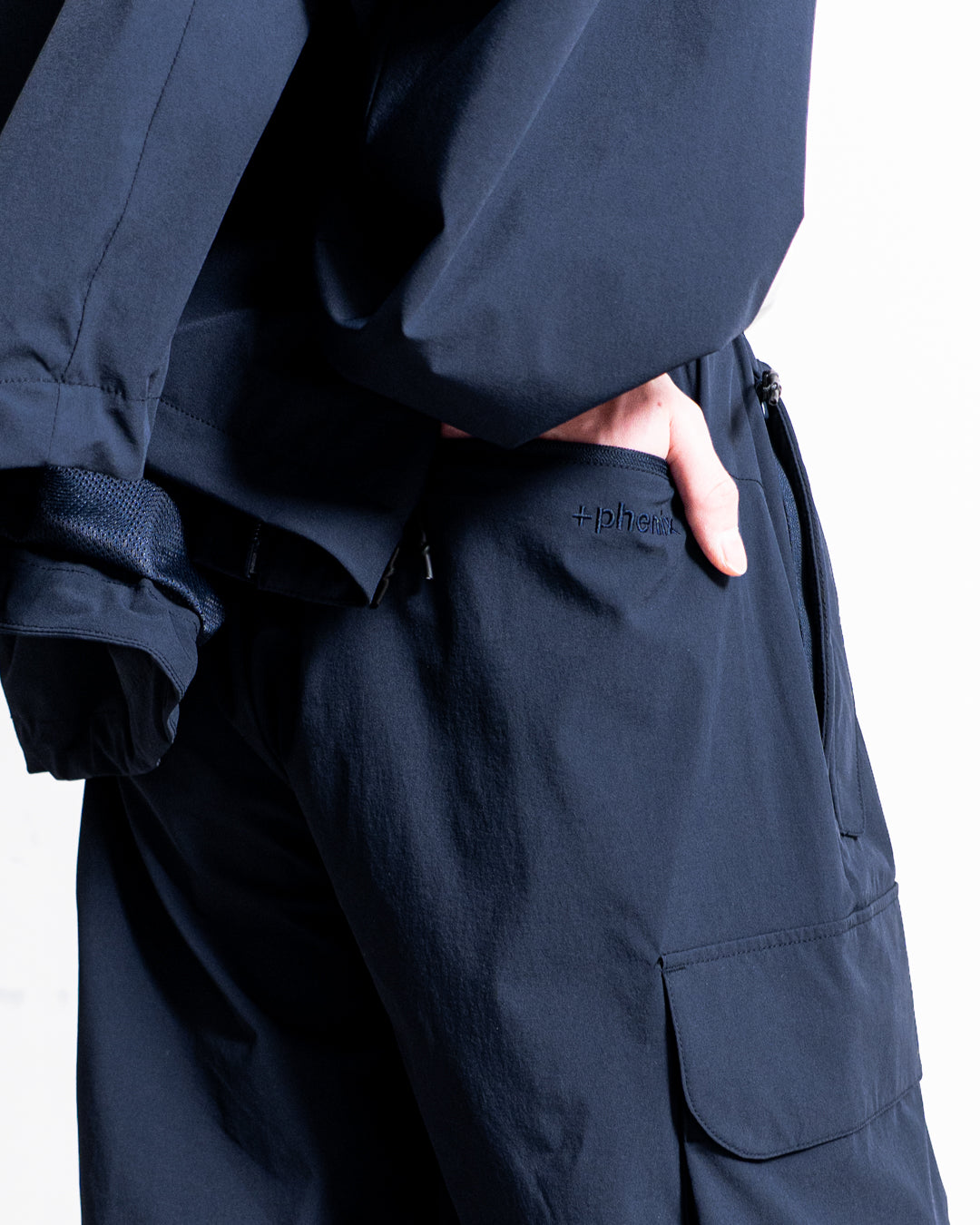 +phenix TECH WIDE CARGO PANTS