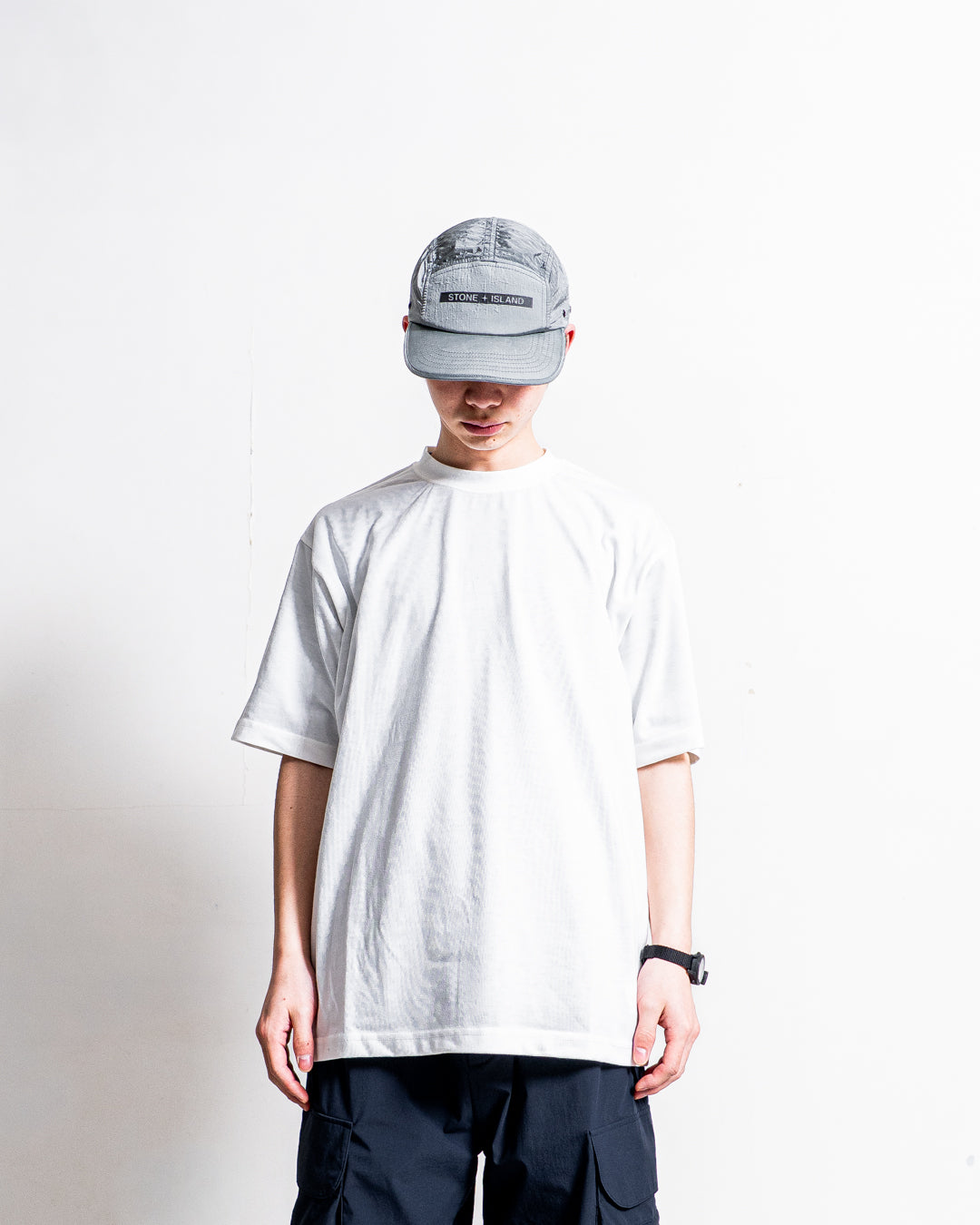 snow peak New Standard Back Printed Logo T-Shirt