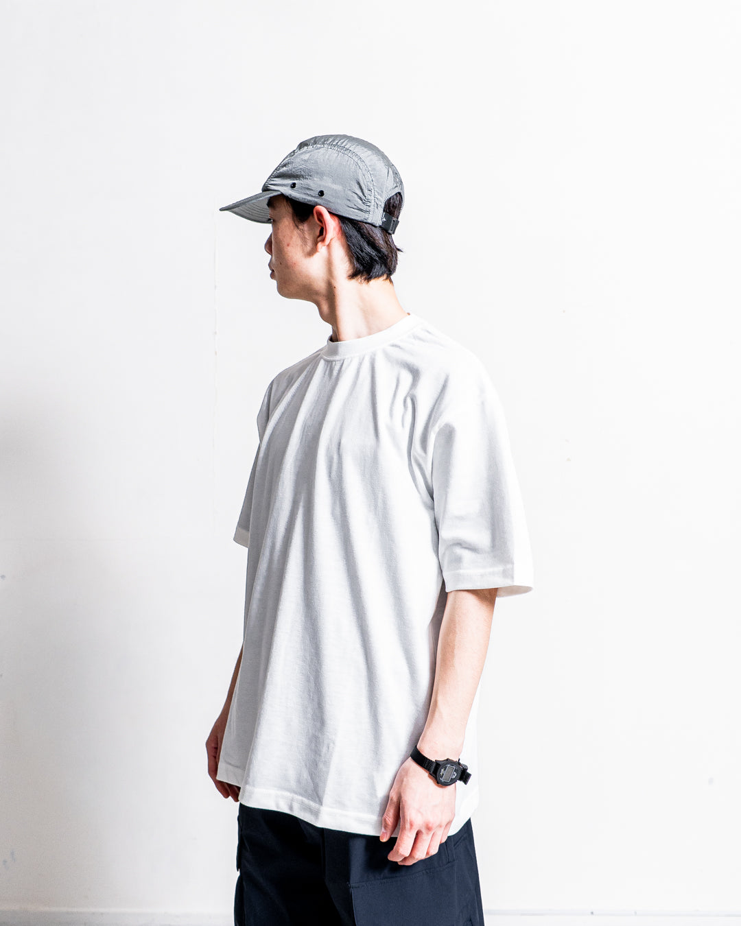snow peak New Standard Back Printed Logo T-Shirt
