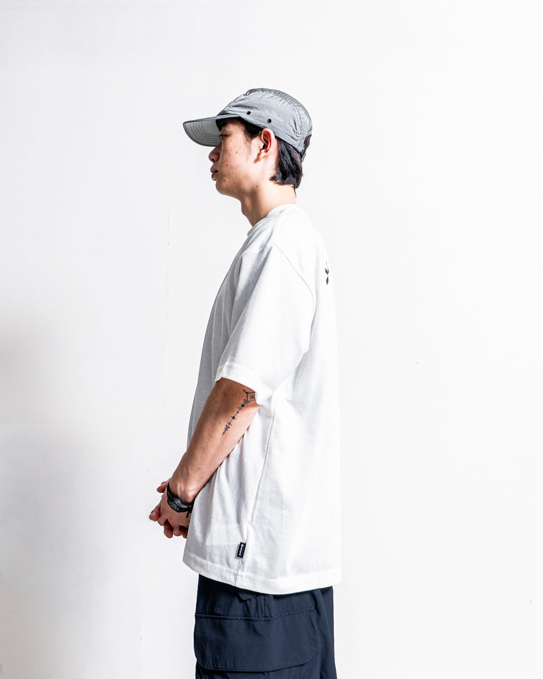 snow peak New Standard Back Printed Logo T-Shirt