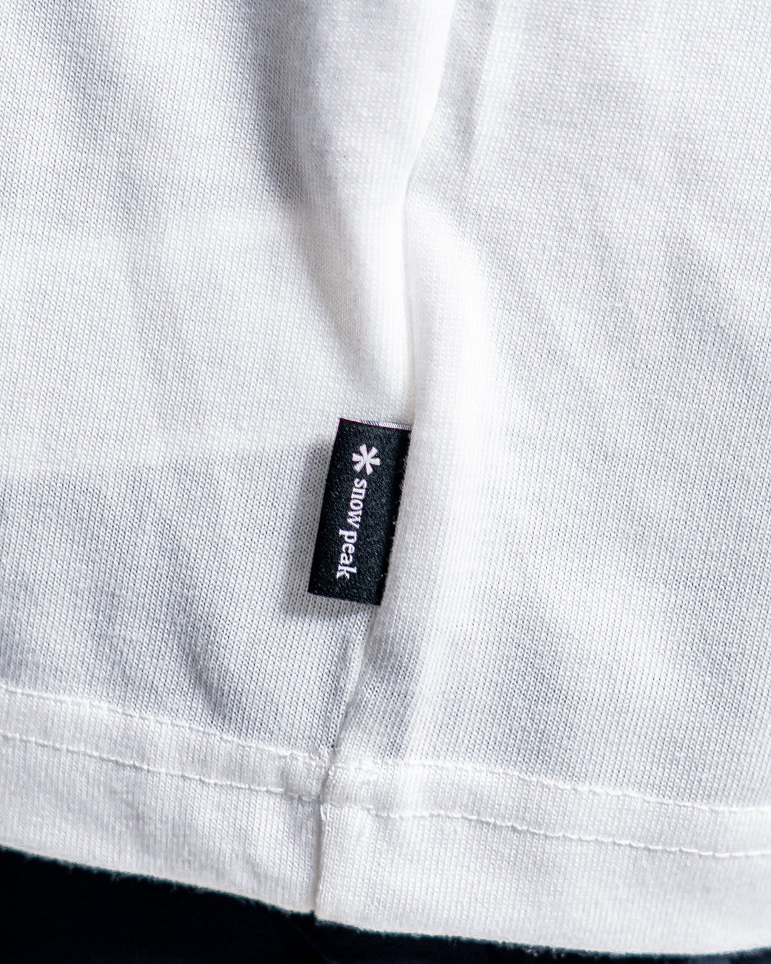 snow peak New Standard Back Printed Logo T-Shirt